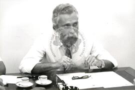 Audiência com Secretários de Assuntos Jurídicos (Mato Grosso do Sul, mar. 1988) [fotografia] / Fotógrafo(a) : Mário de Freitas. -- Ref.: BR-SPMST_MST-SN-CIN_AMP_000680-003845-ARV.