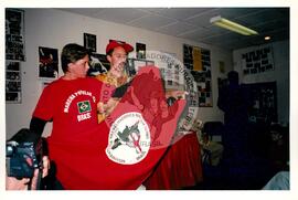 Viagem de Kátia aos EUA (EUA, set. 2001) [fotografia] / Fotógrafo(a) : Arquivo MST. -- Ref.: BR-SPMST_MST-SN-CIN_AMP_001060-008591-RIT.