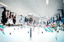 Mobilização em Brasília durante a Jornada Nacional "Acampamento Nacional Eldorado dos Carajás" (Brasília-DF, 03 set. 2001) [fotografia] / Fotógrafo(a) : Gildo Aguiar. -- Ref.: BR-SPMST_MST-SN-CIN_AMP_001918-014384-SJM.