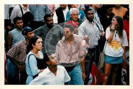 Mobilização (São Paulo-SP, 17 abr. 1988) [fotografia] / Fotógrafo(a) : Douglas Mansur. -- Ref.: BR-SPMST_MST-SN-CIN_AMP_000373-001879-AMT.