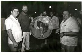Conferência Internacional Terra, Ecologia e Dívida Externa (Espírito Santo, mai. 1992) [fotografia] / Fotógrafo(a) : Douglas Mansur. -- Ref.: BR-SPMST_MST-SN-CIN_AMP_001159-010031-RIT.