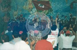 Encontro Estadual do MST, 10o (Belo Horizonte-MG, jan. 2002) [fotografia] / Fotógrafo(a) : Gildo Alves ; Pascoal August. -- Ref.: BR-SPMST_MST-SN-CIN_AMP_000932-007230-ENC.