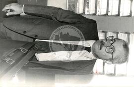 Marcos Lins [Ministério da Reforma e Desenvolvimento Agrário, Chefe de Gabinete] (Brasil, 28 abr. 1986) [fotografia] / Fotógrafo(a) : Regina Vilela. -- Ref.: BR-SPMST_MST-SN-CIN_AMP_001634-012471-PER.