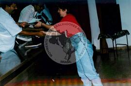 Delegação do MST em Cuba - 40º Aniversário da ANAP (Cuba, 15 mai. 1999) [fotografia] / Fotógrafo(a) : Nilton Viana. -- Ref.: BR-SPMST_MST-SN-CIN_AMP_001042-008346-RIT.