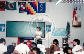 Encontro Internacional de Agricultura e Cooperativismo, 2o (Mato Grosso do Sul, [sem data]) [fotografia] / Fotógrafo(a) : Arquivo MST. -- Ref.: BR-SPMST_MST-SN-CIN_AMP_001156-009852-RIT.