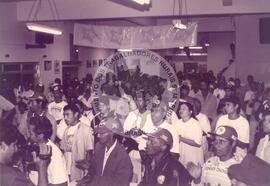 Plenária no Sindicato dos Quimícos (São Paulo (Estado), 05 set. 1998) [fotografia] / Fotógrafo(a) : Cláudio Foschieira. -- Ref.: BR-SPMST_MST-SN-CIN_AMP_000672-003816-ARV.