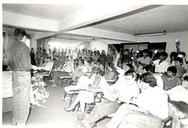 Fundação da CONCRAB (Paraná, 15 mai. 1992) [fotografia] / Fotógrafo(a) : Juan Pezzuto ; Douglas Mansur. -- Ref.: BR-SPMST_MST-SN-CIN_AMP_000725-004756-CSS.