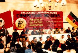 Encontro Latino Americano de Mulheres Campesinas e Indigenas (Colômbia, 28 nov. 1998) [fotografia] / Fotógrafo(a) : Vanderlita. -- Ref.: BR-SPMST_MST-SN-CIN_AMP_001103-009121-RIT.