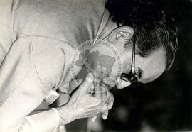 Nelson Ribeiro [Brasil, Ministério da Reforma Agrária, Ministro] (Brasil, [sem data]) [fotografia] / Fotógrafo(a) : Eduardo Tavares ; Cogecom ; Eni Nantes ; Railda Herrero. -- Ref.: BR-SPMST_MST-SN-CIN_AMP_001653-012525-PER.