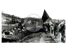 Caminhada São Paulo - Jundiaí (Jundiaí-SP, nov. 1993) [fotografia] / Fotógrafo(a) : Douglas Mansur. -- Ref.: BR-SPMST_MST-SN-CIN_AMP_001428-011595-MAC.