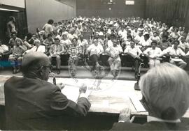 Campanha Nacional Contra a Violência no Campo (Brasília-DF, 27 nov. 1985) [fotografia] / Fotógrafo(a) : Eduardo Tavares. -- Ref.: BR-SPMST_MST-SN-CIN_AMP_000112-000754-ACS.