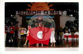 Encontro de Jovens do MST, na Ucicamp, 2o (Campinas-SP, 18 fev. 2000) [fotografia] / Fotógrafo(a) : Milene Medeiros. -- Ref.: BR-SPMST_MST-SN-CIN_AMP_000899-006465-ENJ.