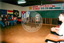 Curso de Militantes de Base do Conesul, 3o (Glória dos Dourados-MS, 02 a 05 mai.) [fotografia] / Fotógrafo(a) : Arquivo MST. -- Ref.: BR-SPMST_MST-SN-CIN_AMP_000865-006112-CUR.