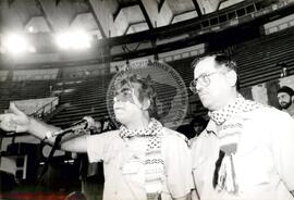 Congresso Nacional da CUT (CONCUT), 3o (Minas Gerais, 1988) [fotografia] / Fotógrafo(a) : Douglas Mansur. -- Ref.: BR-SPMST_MST-SN-CIN_AMP_000735-004825-CSS.