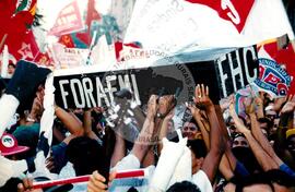 Manifestação (São Paulo-SP, [sem data]) [fotografia] / Fotógrafo(a) : Arquivo MST. -- Ref.: BR-SPMST_MST-SN-CIN_AMP_000410-002379-AMT.