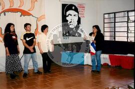 Curso de Militantes de Base do Conesul, 3o (Glória dos Dourados-MS, 02 a 05 mai.) [fotografia] / Fotógrafo(a) : Arquivo MST. -- Ref.: BR-SPMST_MST-SN-CIN_AMP_000861-005769-CUR.