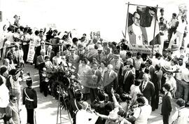 Manifestação contra visita do presidente de El Salvador (El Salvador, 20 jun. 1986) [fotografia] / Fotógrafo(a) : Regina Vilela. -- Ref.: BR-SPMST_MST-SN-CIN_AMP_001066-008623-RIT.