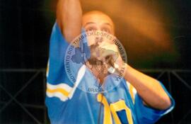 Manifestação (São Paulo-SP, [sem data]) [fotografia] / Fotógrafo(a) : Arquivo MST. -- Ref.: BR-SPMST_MST-SN-CIN_AMP_000410-002380-AMT.