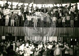 Manifestação no Dia do Trabalhador Rural (Florianópolis-SC, 25 jul. 1986) [fotografia] / Fotógrafo(a) : CPT/Florianópolis. -- Ref.: BR-SPMST_MST-SN-CIN_AMP_000480-002800-AMT.