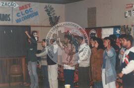 Curso de Militantes de Base do Conesul, 3o (Glória dos Dourados-MS, 02 a 05 mai.) [fotografia] / Fotógrafo(a) : Arquivo MST. -- Ref.: BR-SPMST_MST-SN-CIN_AMP_000865-006078-CUR.