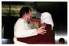 Lançamento da Agenda Latino Americana (São Paulo (Estado), 27 set. 2002) [fotografia] / Fotógrafo(a) : Douglas Mansur. -- Ref.: BR-SPMST_MST-SN-CIN_AMP_001036-008243-ELF.