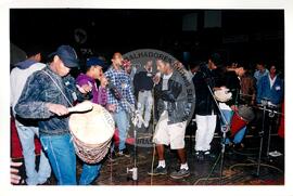 Encontro de Jovens do MST, na Ucicamp, 1o (Campinas-SP, 02 jul. 1999) [fotografia] / Fotógrafo(a) : Douglas Mansur. -- Ref.: BR-SPMST_MST-SN-CIN_AMP_000897-006304-ENJ.