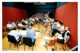 Reunião do 1ª Conselho Político Brasil de Fato (São Paulo (Estado), 14 dez. 2002) [fotografia] / Fotógrafo(a) : Douglas Mansur. -- Ref.: BR-SPMST_MST-SN-CIN_AMP_000674-003826-ARV.