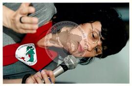 Roseli Caldart (Rio de Janeiro (Estado), 18 mar. 2002) [fotografia] / Fotógrafo(a) : João Laet. -- Ref.: BR-SPMST_MST-SN-CIN_AMP_001356-010853-LID.