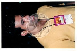 Fórum Social Mundial [com presença de] Raí (Mato Grosso do Sul, 25 jan. 2001) [fotografia] / Fotógrafo(a) : Paulo Lima. -- Ref.: BR-SPMST_MST-SN-CIN_AMP_001684-012667-PER.