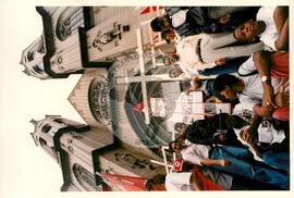 Mobilização (São Paulo-SP, 17 abr. 1988) [fotografia] / Fotógrafo(a) : Douglas Mansur. -- Ref.: BR-SPMST_MST-SN-CIN_AMP_000373-001897-AMT.