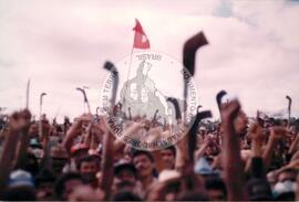 Ocupação Fazenda Safra (Santa Maria do Boa Vista-PE, 06 ago. 1995) [fotografia] / Fotógrafo(a) : Eriberto de Sousa. -- Ref.: BR-SPMST_MST-SN-CIN_AMP_001841-014043-OCU.