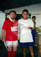 Partida de futebol entre o time do MST e do Chico Buarque (Rio de Janeiro (Estado), mar. 2000) [fotografia] / Fotógrafo(a) : Maysa Mendonça. -- Ref.: BR-SPMST_MST-SN-CIN_AMP_000805-005237-CUL.