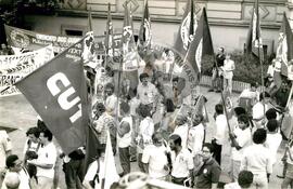 Ato da CUT (São Paulo (Estado), mar. 1992) [fotografia] / Fotógrafo(a) : [sem autoria]. -- Ref.: BR-SPMST_MST-SN-CIN_AMP_000751-004894-CSS.