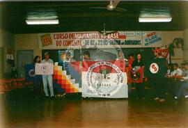 Curso de Militantes de Base do Conesul, 3o (Glória dos Dourados-MS, 02 a 05 mai.) [fotografia] / Fotógrafo(a) : Arquivo MST. -- Ref.: BR-SPMST_MST-SN-CIN_AMP_000862-005891-CUR.