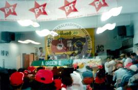 Manifestações diversas (São Paulo-SP, [sem data]) [fotografia] / Fotógrafo(a) : [autoria n/d]. -- Ref.: BR-SPMST_MST-SN-CIN_AMP_000414-002475-AMT.