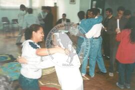 Curso de Relações Internacionais no Centro de Formação Roseli Nunes (São Paulo (Estado), set. 2001) [fotografia] / Fotógrafo(a) : Arquivo MST. -- Ref.: BR-SPMST_MST-SN-CIN_AMP_000856-005690-CUR.