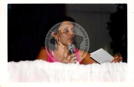 Encontro de Jovens do MST, na Ucicamp, 2o (Campinas-SP, 18 fev. 2000) [fotografia] / Fotógrafo(a) : Milene Medeiros. -- Ref.: BR-SPMST_MST-SN-CIN_AMP_000900-006550-ENJ.