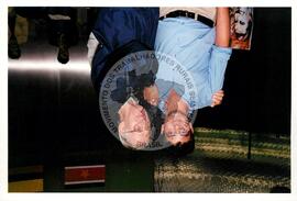 Lançamento da Agenda Latino Americana [com presença de] Sérgio Yahni (Mato Grosso do Sul, 27 set. 2002) [fotografia] / Fotógrafo(a) : Douglas Mansur. -- Ref.: BR-SPMST_MST-SN-CIN_AMP_001703-012712-PER.