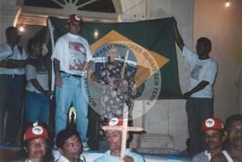 Mobilização no assentamento "Barra da Anta" do MST (Paraíba, 17 abr. 1999) [fotografia] / Fotógrafo(a) : Arquivo JST. -- Ref.: BR-SPMST_MST-SN-CIN_AMP_000542-003051-AMT.