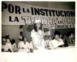 Congresso Nacional MCI, 2o (República Dominicana, mar. 1988) [fotografia] / Fotógrafo(a) : Arquivo MST. -- Ref.: BR-SPMST_MST-SN-CIN_AMP_001055-008554-RIT.