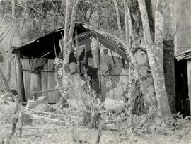 Assentamento "Derrubada" do MST (Ponte Serrada-SC, jan. 1986) [fotografia] / Fotógrafo(a) : Milton Soares. -- Ref.: BR-SPMST_MST-SN-CIN_AMP_000190-001345-ASS.