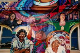 Painel Sede de Mulheres (São Francisco (EUA), [sem data]) [fotografia] / Fotógrafo(a) : Arquivo MST. -- Ref.: BR-SPMST_MST-SN-CIN_AMP_001062-008607-RIT.