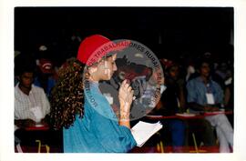 Encontro de Jovens do MST, na Ucicamp, 2o (Campinas-SP, 18 fev. 2000) [fotografia] / Fotógrafo(a) : Milene Medeiros. -- Ref.: BR-SPMST_MST-SN-CIN_AMP_000899-006507-ENJ.