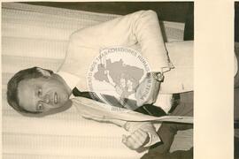 Claus Gemer [Paraná, Secretário de Agricultura] (Brasil, [sem data]) [fotografia] / Fotógrafo(a) : Arquivo MST ; Carlos Ruggi ; Itamar Garcez. -- Ref.: BR-SPMST_MST-SN-CIN_AMP_001485-011853-PER.