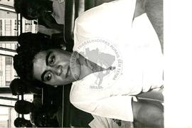 José Ilário Marques [Deputado Estadual, Ceará, PT] (Brasil, 29 nov. 1986) [fotografia] / Fotógrafo(a) : Regina Vilela. -- Ref.: BR-SPMST_MST-SN-CIN_AMP_001597-012195-PER.