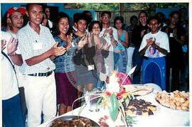 Encontro Nacional de Secretarias, 2o (Cajamar-SP, 09 jul. 2001) [fotografia] / Fotógrafo(a) : Leticia Barqueta. -- Ref.: BR-SPMST_MST-SN-CIN_AMP_000950-007476-ENC.