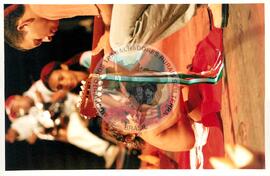 Semana Nacional de Cultura Brasileira e Reforma Agrária (Rio de Janeiro-RJ, 18 mar. 2002) [fotografia] / Fotógrafo(a) : Luciney Martins. -- Ref.: BR-SPMST_MST-SN-CIN_AMP_001812-013182-NDT.