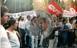Ato da CUT (São Paulo (Estado), mar. 1992) [fotografia] / Fotógrafo(a) : [sem autoria]. -- Ref.: BR-SPMST_MST-SN-CIN_AMP_000751-004896-CSS.
