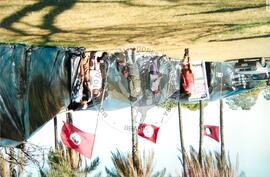 Mobilização em Brasília durante a Jornada Nacional "Acampamento Nacional Eldorado dos Carajás" (Brasília-DF, 03 set. 2001) [fotografia] / Fotógrafo(a) : Gildo Aguiar. -- Ref.: BR-SPMST_MST-SN-CIN_AMP_001918-014426-SJM.