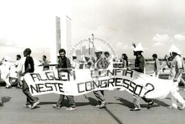 Congresso Nacional do MST, 2o (Distrito Federal (Brasil), 08 mai. 1990) [fotografia] / Fotógrafo(a) : Douglas Mansur ; Carlos Carvalho. -- Ref.: BR-SPMST_MST-SN-CIN_AMP_000703-004252-CGR.